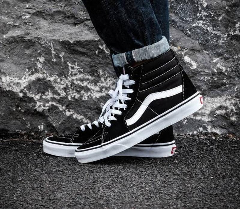 176214936 Vans old skool white hi black white vn000d5ib8c 2600 vans sk8