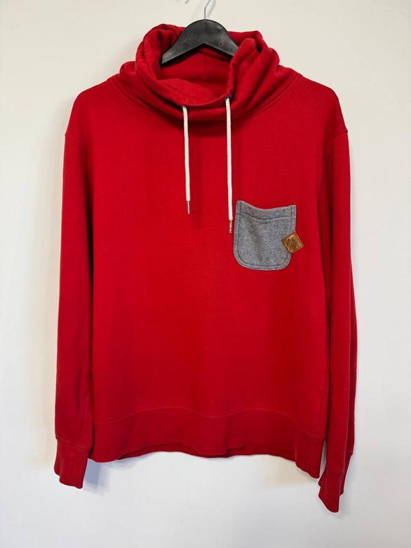 Толстовка кофта мужская красная jack &jones man, размер xl - 2xl ...