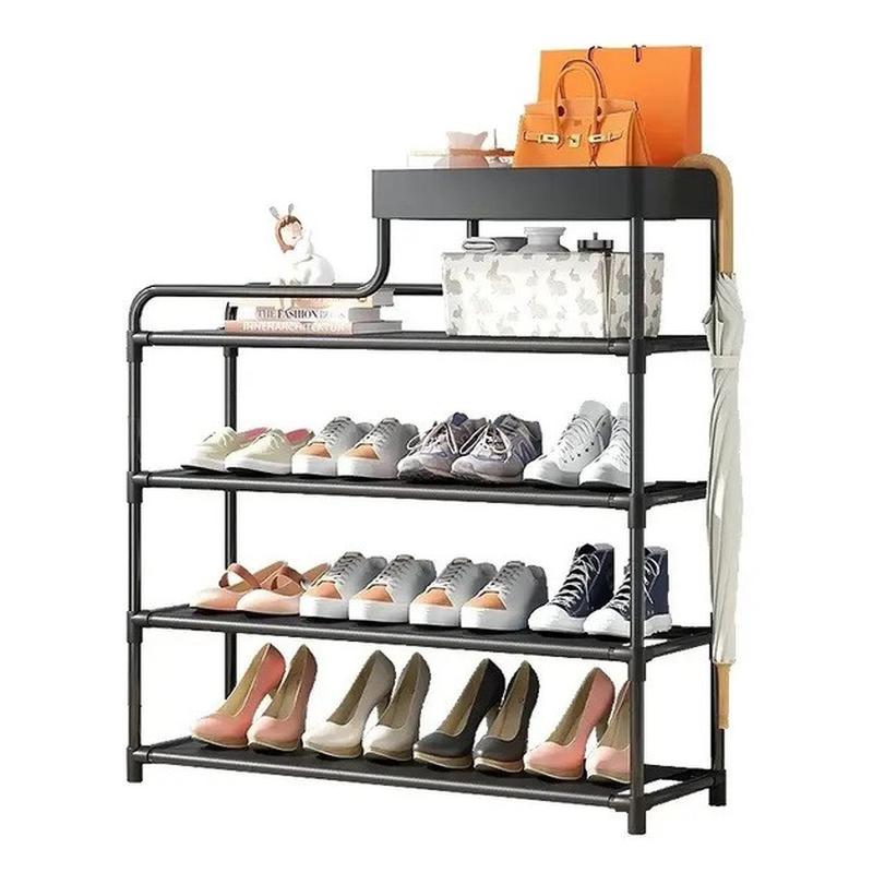 Полка для обуви стеллаж shoe rack 5 ярусов металлическая, органайзер ...
