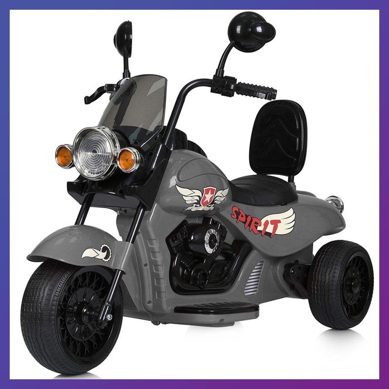 Детский электро мотоцикл трехколесный на аккумуляторе harley-davidson m ...
