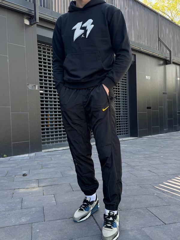 Штани nike x drake nocta nrg woven track pants black yellow