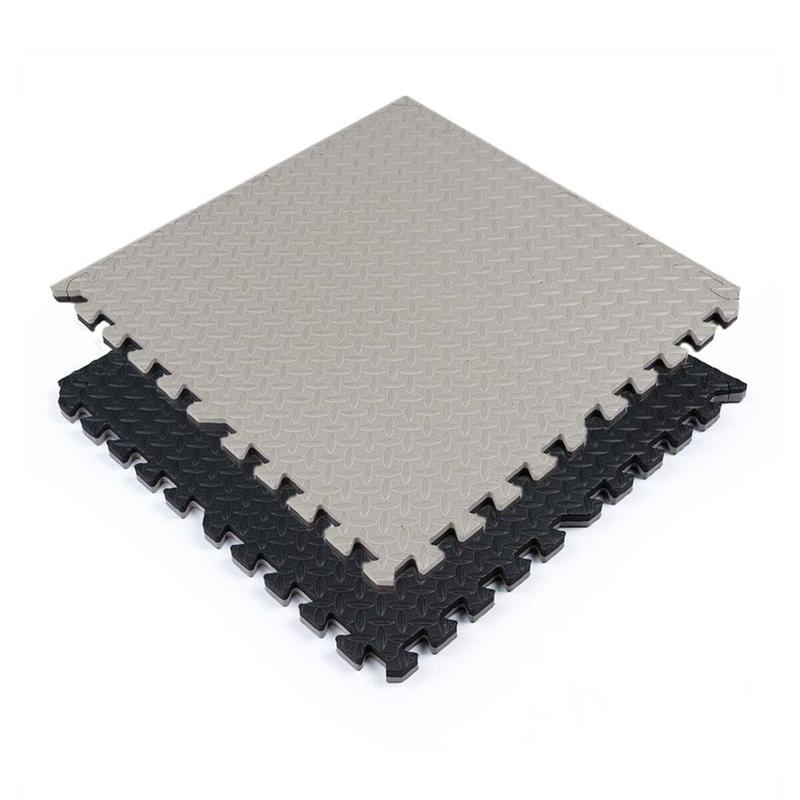 Напольное двустороннее покрытие grey та black 60*60cm*2cm (d) sw ...