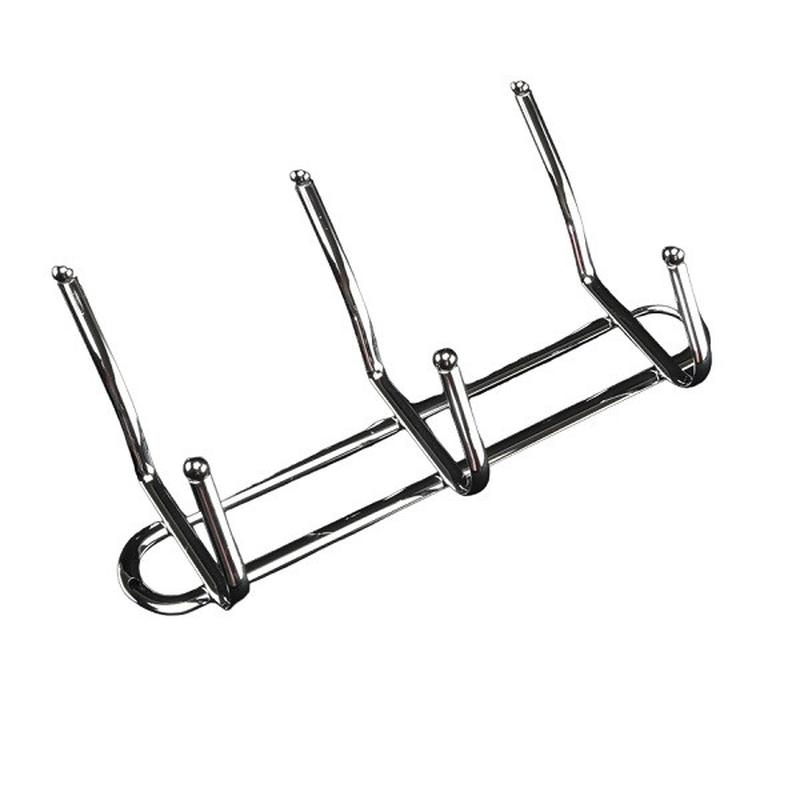 Вешалка 3 крючка из нержавеющей стали a-plus — цена 194 грн в каталоге ...