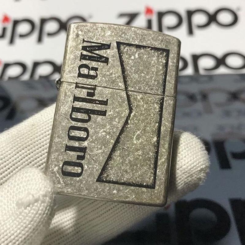 Запальничка zippo marlboro classic silver brass бензинова нова в