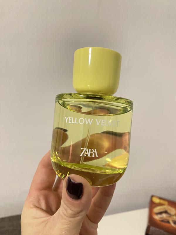 Zara Perfume Yellow Velvet Splash Zara Femme Perfume Yellow Femme