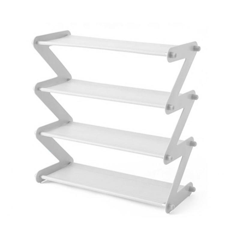 Полка для обуви органайзер компактный стойка складная shoe rack 8802 ...