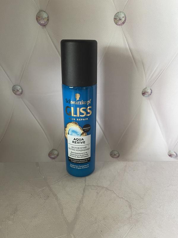 Увлажняющий экспресс-кондиционер gliss aqua revive для нормальных и ...