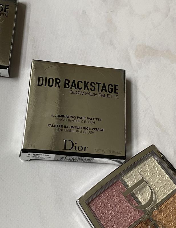 Палетка хайлайтер dior backstage glow face palette 001 universal — цена ...