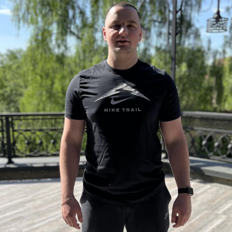 Футболка майка nike trail dri - fit (fq3914-010) оригінал! — ціна 1599 ...