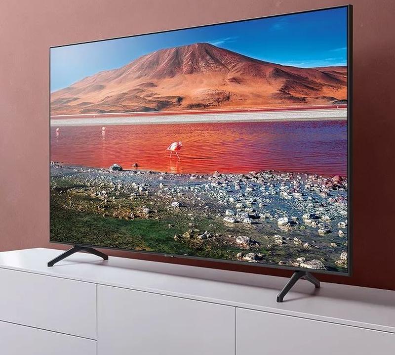 Телевизор smart tizen 4к crystal uhd samsung ue43tu7100uxua 2021 г ...
