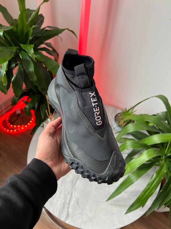 Кроссовки nike acg mountain fly gore-tex black найк на гортексе зима ...