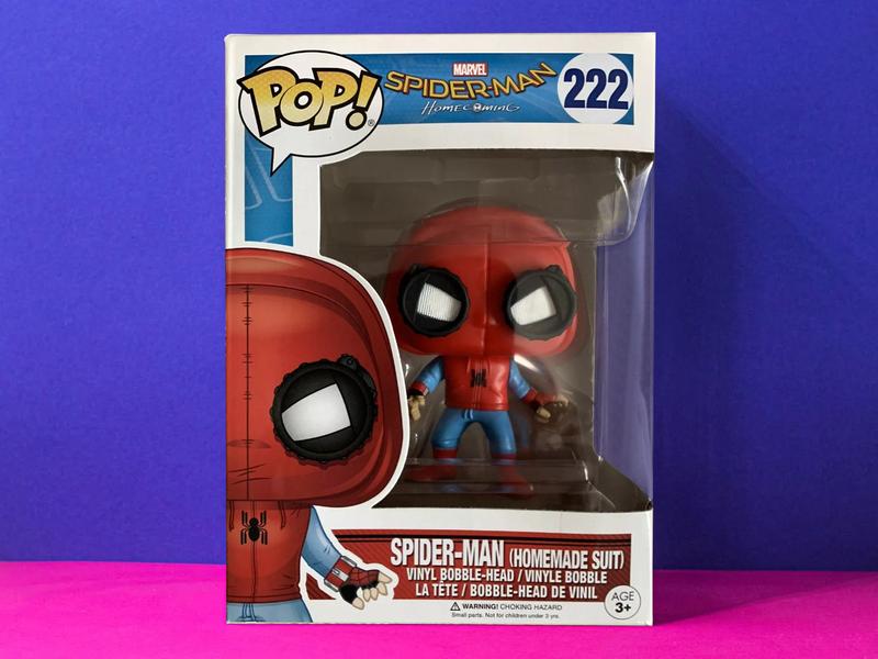 Spiderman homemade suit funko pop discount