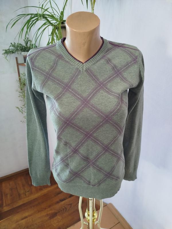 Женская одежда/ кофта кофточка пуловер 🩶 44/46 размер, 100% cotton ...
