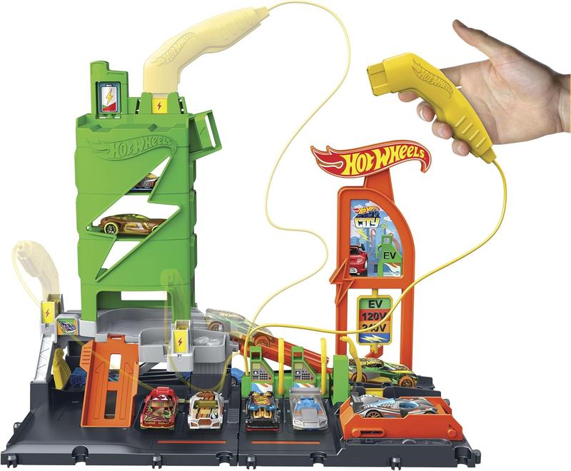 hot wheels city super recharge fuel station 1380 179089254