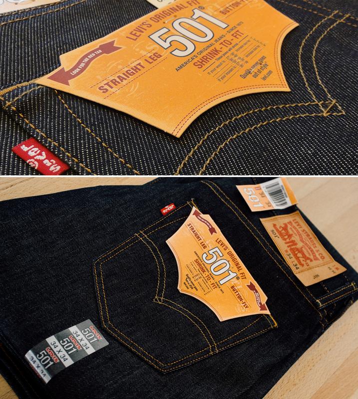Джинсы levis 501 stf - 005010000- original из сша, w34 l38 новые