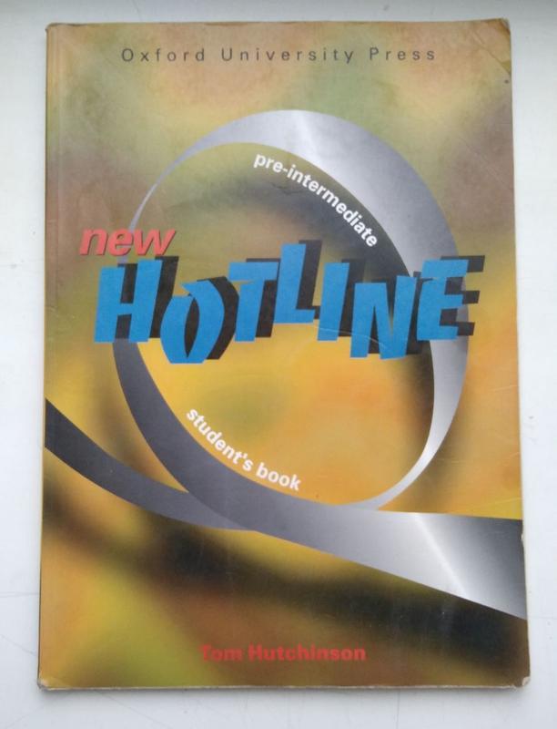 Книга учебник new hotline students book pre-intermediate — цена 60 грн ...
