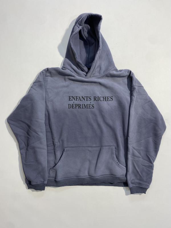 Faded blue hoodie on sale