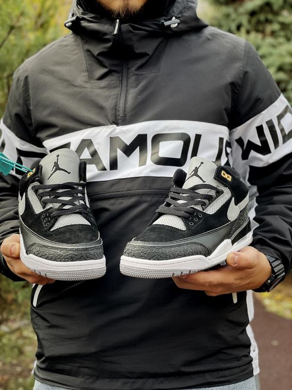 Мужские кроссовки nike air jordan 3 retro — цена 3000 грн в