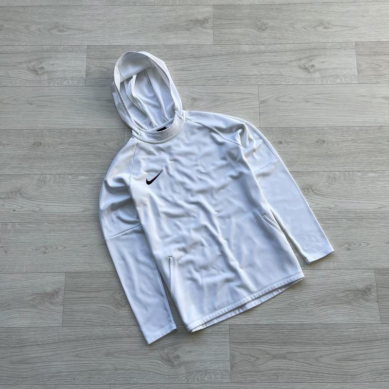 Nike academy hoodie white best sale