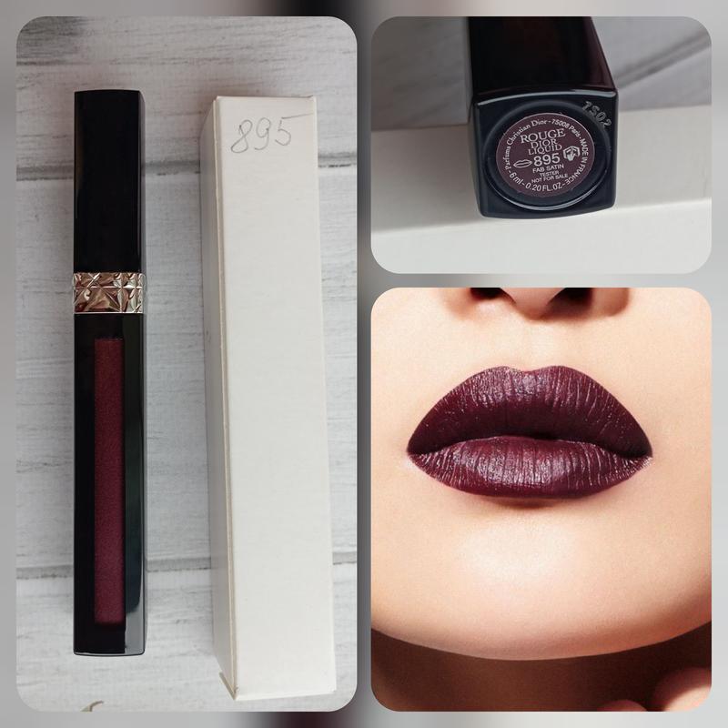Жидкая помада rouge dior liquid — цена 355 грн в каталоге Помада для ...