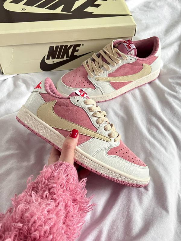 Nike air jordan 1 low x travis scott кроссовки — цена 4368 грн в
