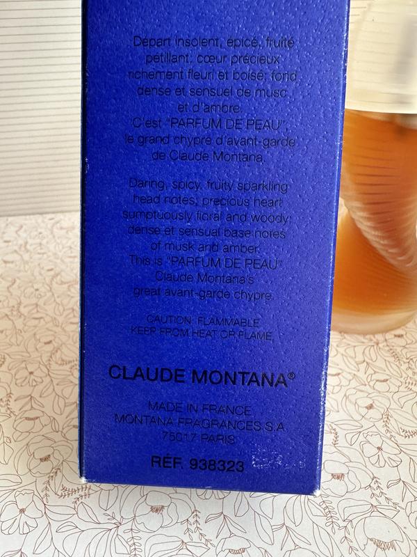 Montana parfum de peau туалетна вода оригінал вінтаж — цена 4010