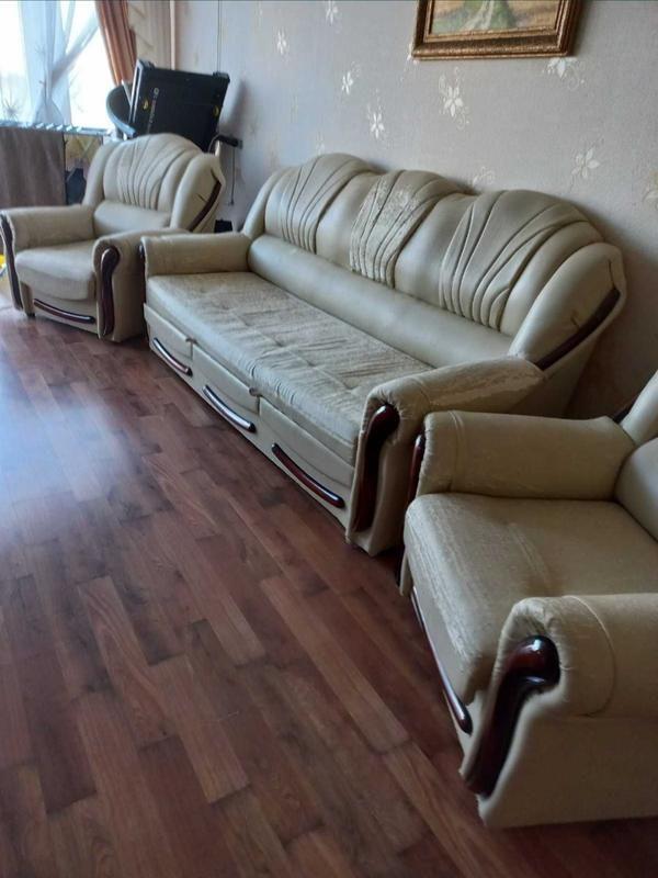 Диван и два кресла — ціна 7500 грн у каталозі М'які меблі Купити товари ...