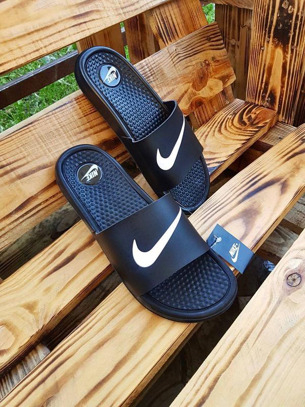Шлепанцы мужские от бренда nike ,летние шлепки топовые ,новинка ,шлепки ...