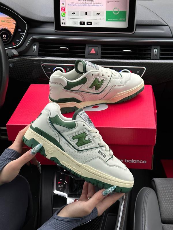 Женские кроссовки new balance 550 white silver нью баланс 550 — цена ...