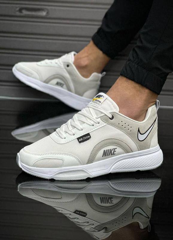Мужские кроссовки nike белые/ мужские кроссовки найк белые / кроссовки ...