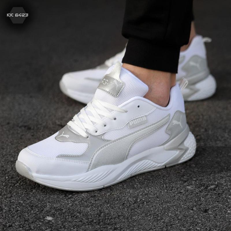 Мужские кроссовки puma белые/ мужские кроссовки пума белые/ кроссовки ...