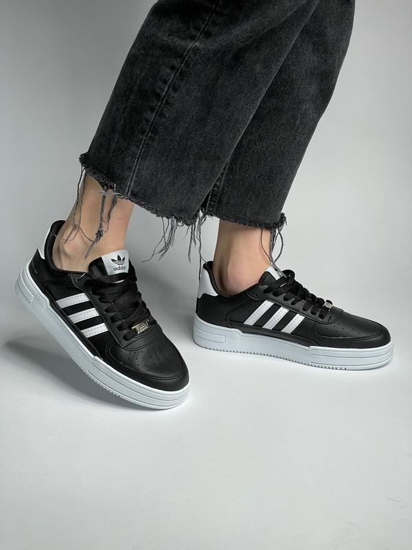 Женские кроссовки adidas adi-di-sassler black white жасненое кроссовки ...