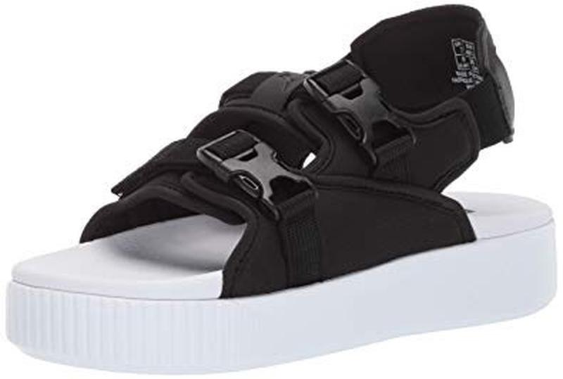 Puma platform slide 2025 ylm 19 bk/bk