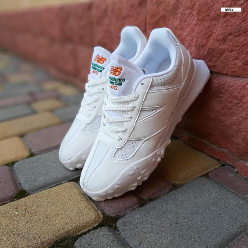 Молодежные мужские белые кроссовки new balance xc-72 🆕 нью баланс ...