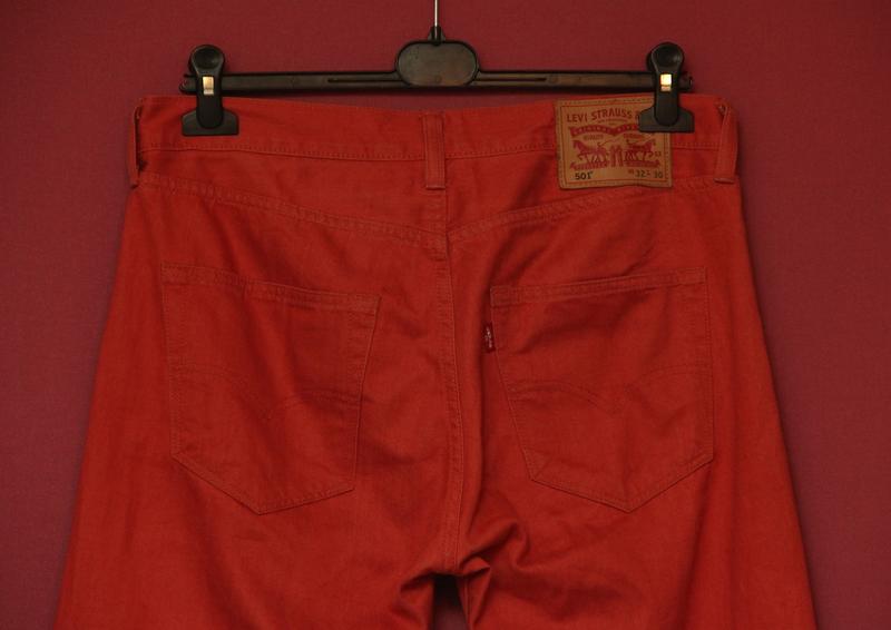 levis 501 red