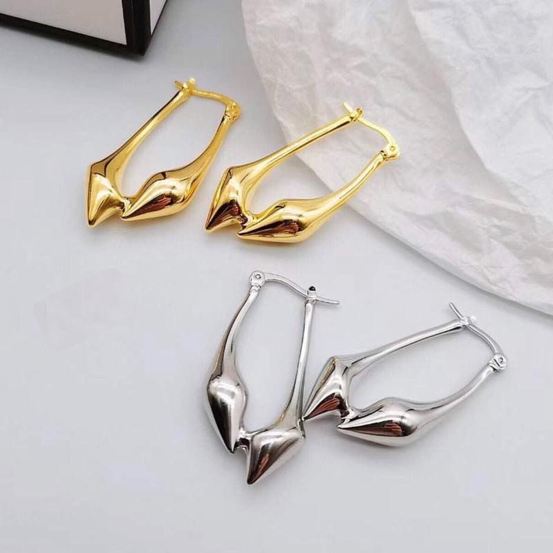 Серьги из медицинского золота stainless steel, xuping позолоченные ...
