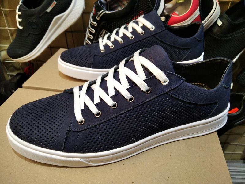 Мужская кожаная обувь мужские кожаные кеды lacoste — цена 1750 грн в ...