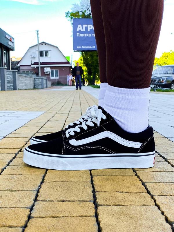 Кроссовки vans old skool classic black white — цена 1400 грн в каталоге ...