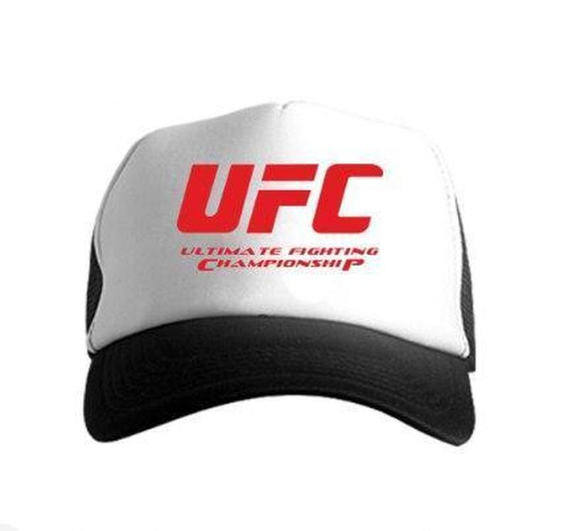 Кепка тракер юфс (ufc), летняя с сеткой черная — цена 584 грн в ...