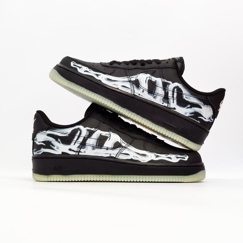 Nike air force 1 low skeleton black 2700 121821238