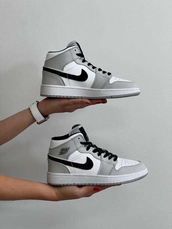jordan 1 high grey and black