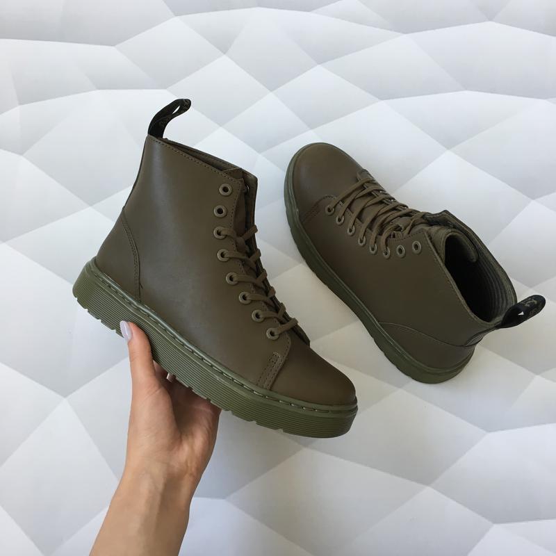 Оригинальные кожаные кроссовки от dr.martens talib olive sendal — цена 2900  грн в каталоге Кроссовки ✓ Купить женские вещи по доступной цене на Шафе |  Украина #26254406