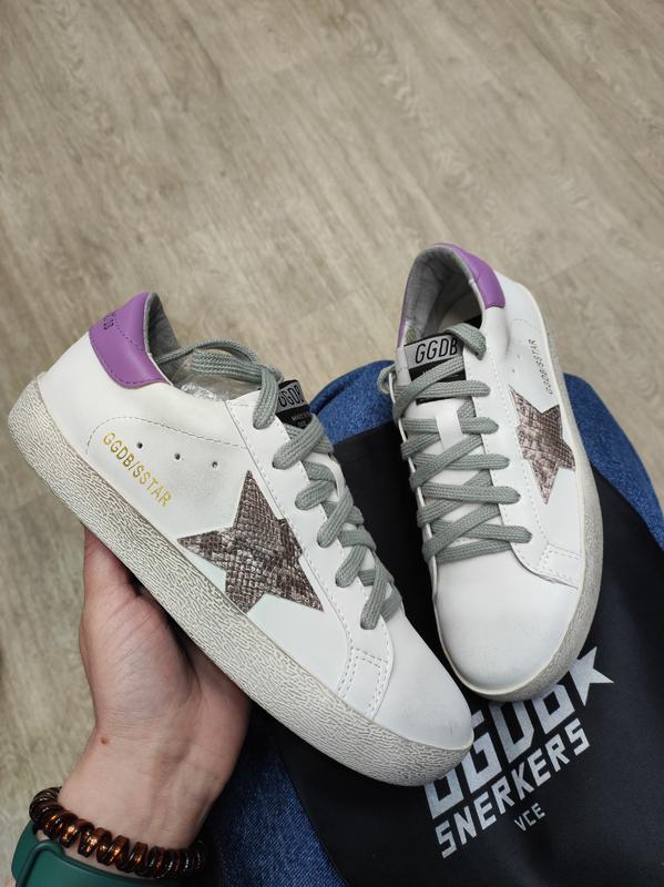 Женские кожаные кроссовки кеды люкс голден гус golden goose — цена 4400 ...