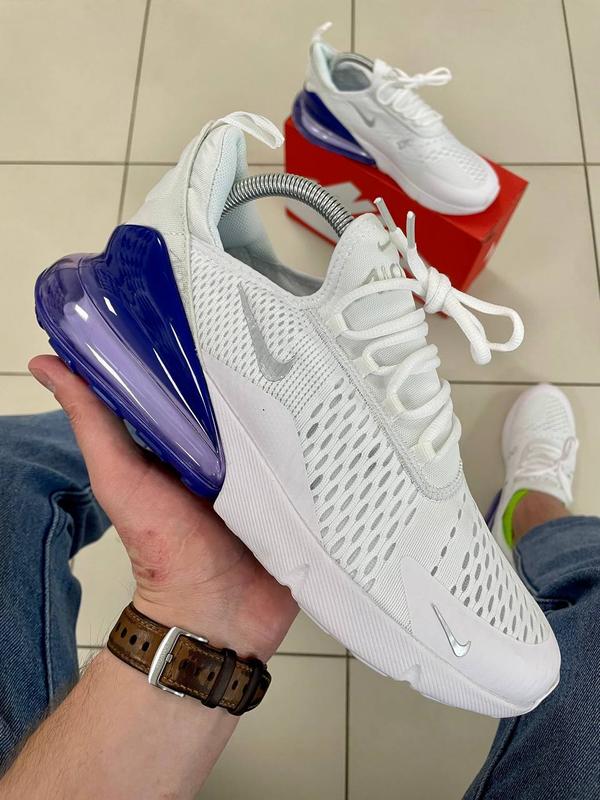 Мужские белые кроссовки в сетку nike air max 270 🆕 найк аир макс 270 ...