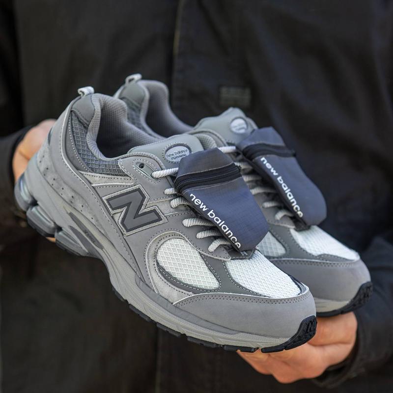 Популярные мужские серые кроссовки new balance 2002 🆕 нью баланс — цена ...
