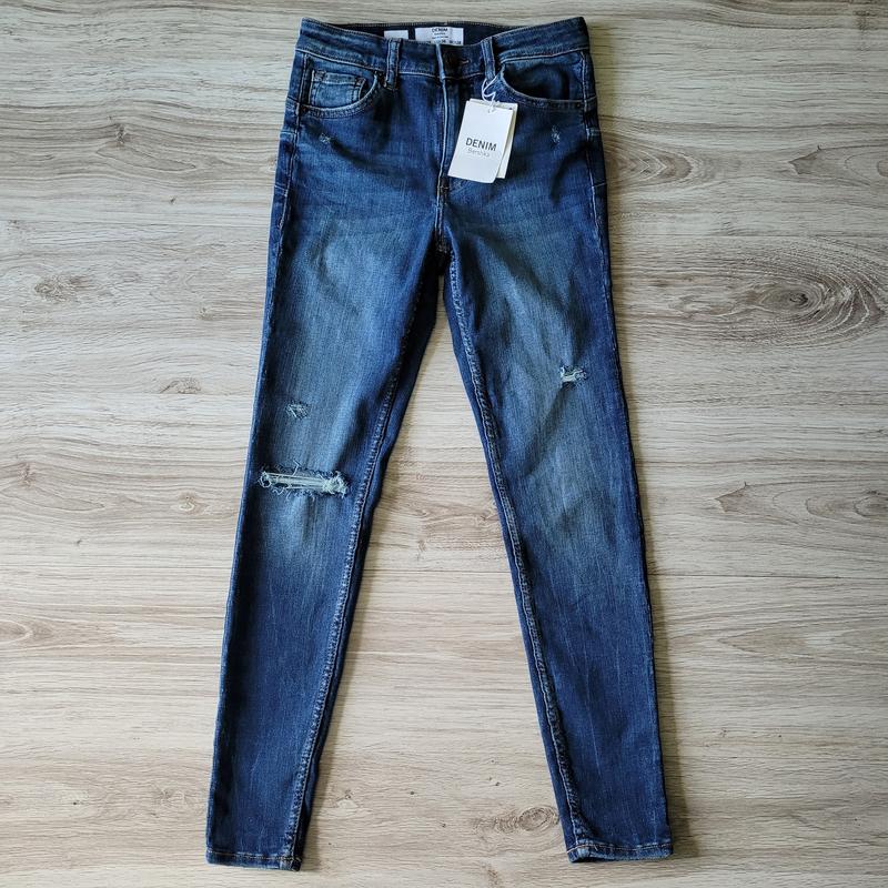 Bershka denim push up sale
