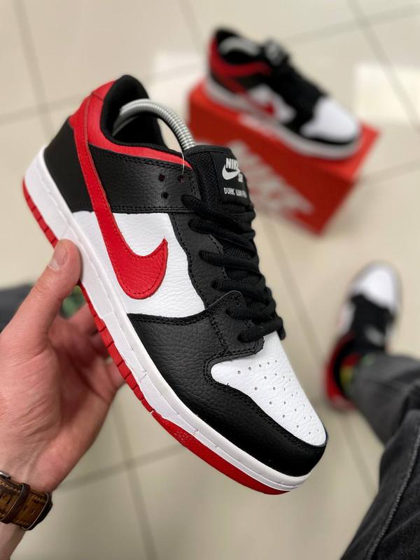 Мужские кроссовки найк натуральная кожа nike sb dunk low pro — цена ...
