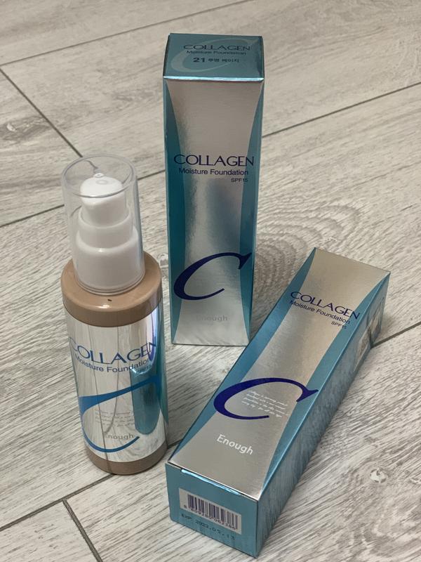 Enough тональная основа крем корейская оригинал collagen 21,23 — цена ...