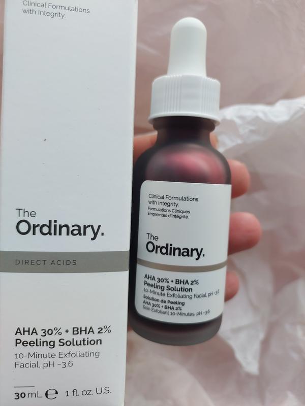 The ordinary - aha 30% + bha 2% peeling solution кислотный пилинг для ...
