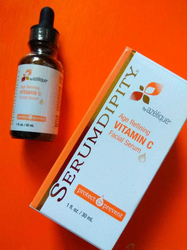 age refining vitamin c facial serum